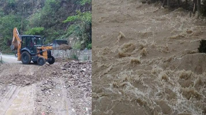 बारिश से उफान पर नदियां, पहाड़ी क्षेत्रों में भूस्खलन, अलर्ट जारी 1 Hello Uttarakhand News »